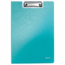 Clipboard Leitz WOW dublu polyfoam A4 100 coli turcoaz - organizare moderna si eficienta