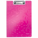 Clipboard Leitz WOW dublu, polyfoam, A4, 85 coli, roz - Organizare moderna si eficienta a documentelor